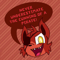 Foxy Sticker