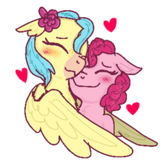 Pinkie Pie and Skystar sticker